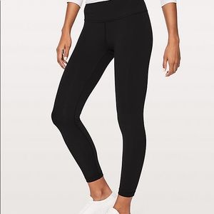 Black Lululemon High-Waisted Leggings